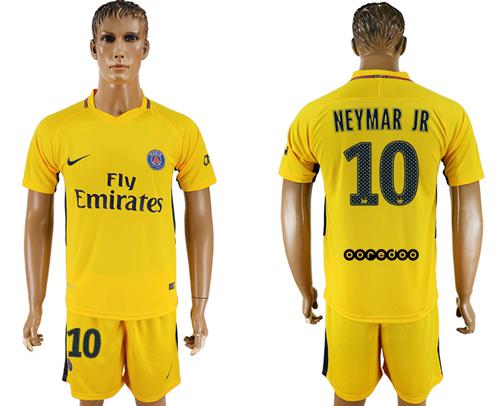 Paris Saint-Germain #10 Neymar Jr Popular Soccer Club Jersey